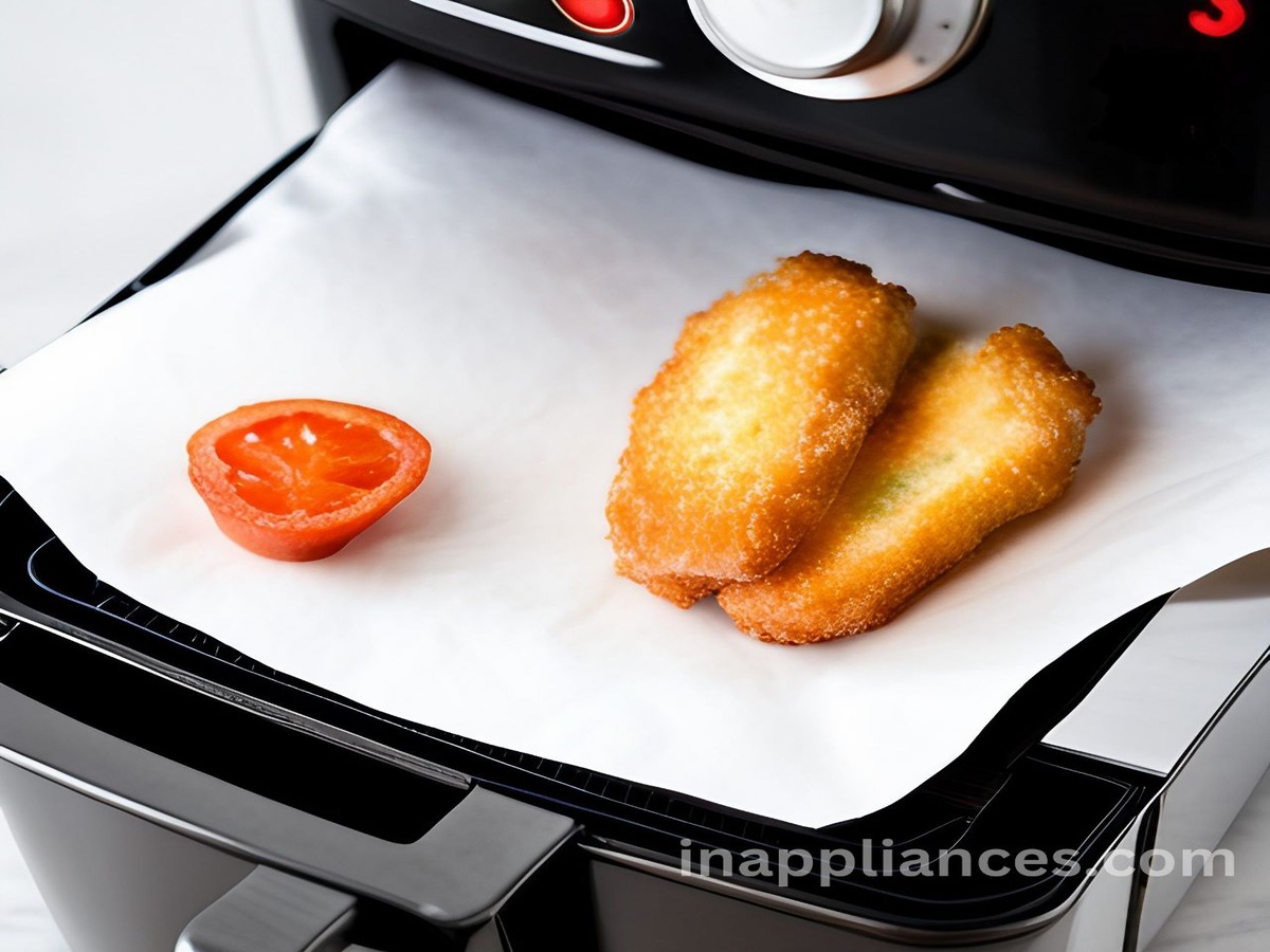 can you put wax paper in an air fryer